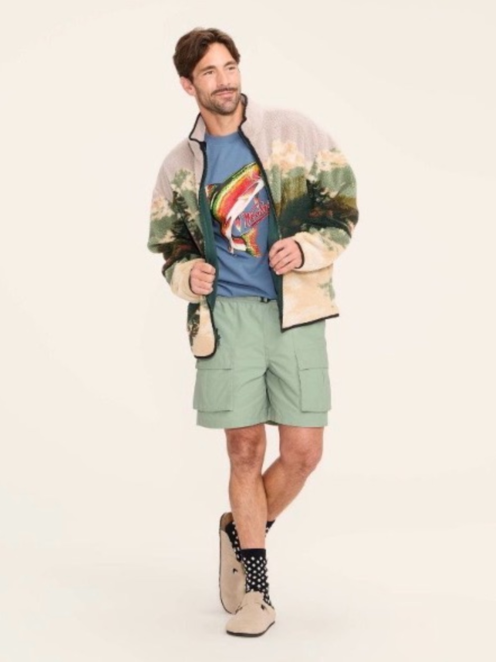 Men's Mid-Rise Cargo Shorts - Woolrich x Target L